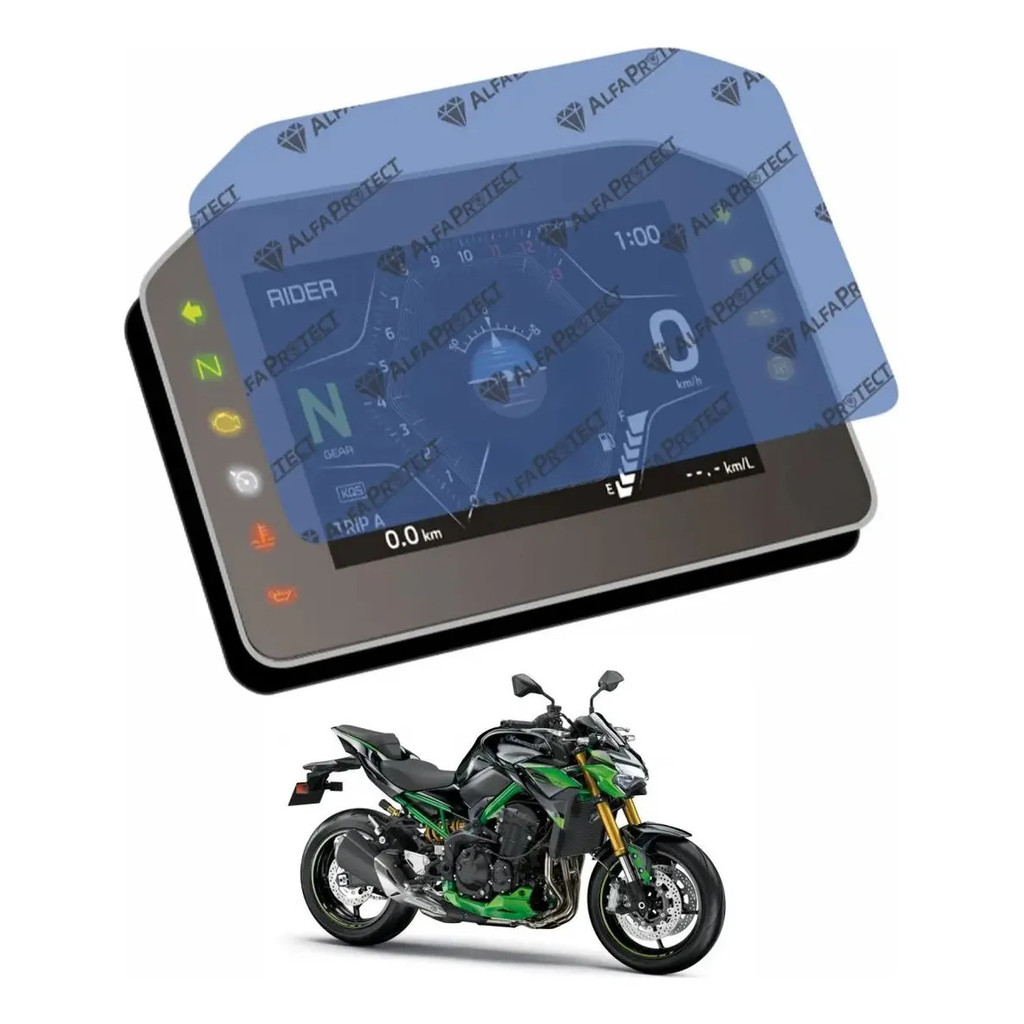 Película Antirrisco Painel Nova Kawazaki Z900 2025 26 9h