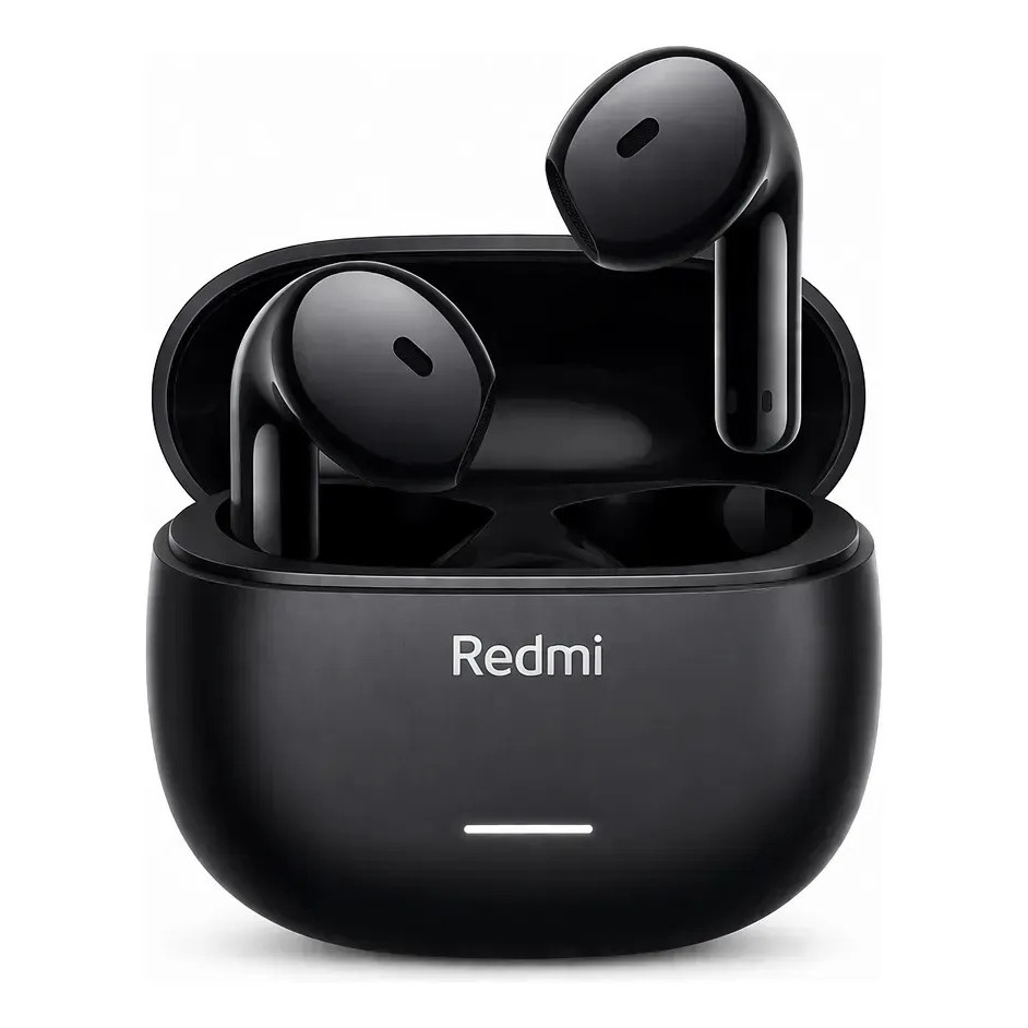 Fone de Ouvido Bluetooth Xiaomi Buds 8 Active M25 Preto TWS Sem Fio com Estojo d