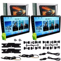 Par Encosto Monitor de Acoplar 10" Android com Android Auto e CarPlay USB E-Tech