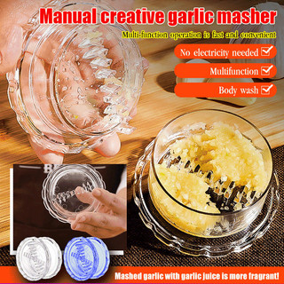 [Economize Tempo] Plástico Giratório Para Alho/Ferramenta De Alho/Ferramenta De Cozinha
