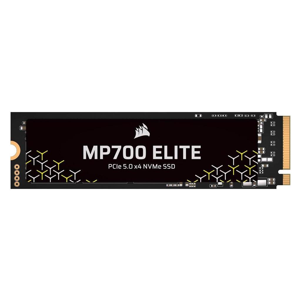 SSD M.2 1TB Corsair MP700 Elite - NVMe Gen5 - Leitura 10.000MB/s - Gravação 8.500MB/s