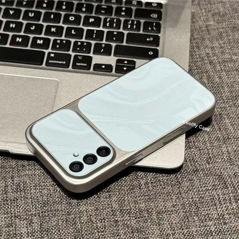 Capinha Samsung Galaxy A55 A15 A35 A25 A05S A14 A54 A34 A24 Tampa traseira suave ondulada de água