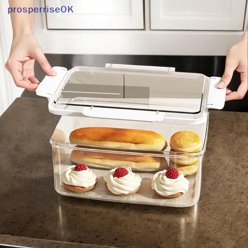 [newpros] Recipientes De Armazenamento De Frutas Alimentos Frescos Geladeira Organizador Transparentes Multifuncional La