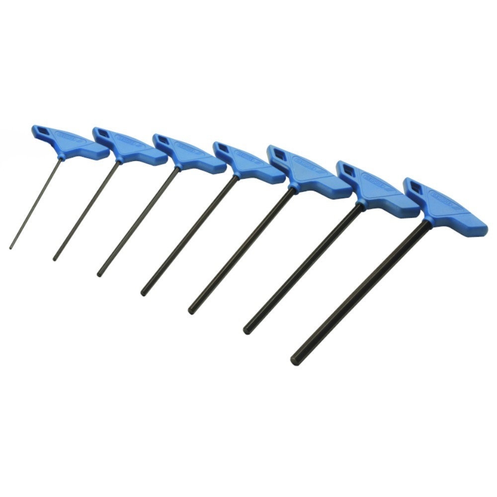 Jogo de chave allen cabo T 2,5 a 10 mm 7 peças - 42T-7M - Gedore