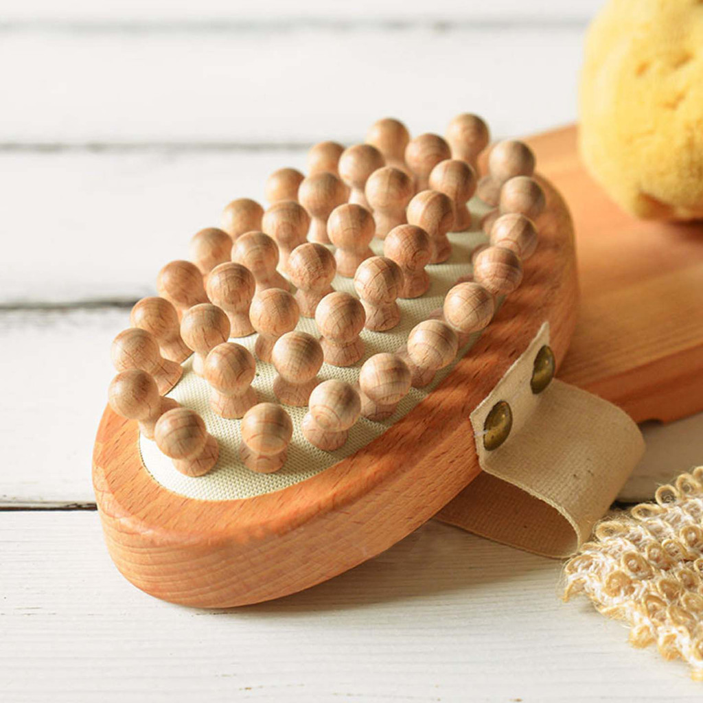 Fabricado na Alemanha REDECKER Maple Nail Massage Brush Saúde Escova de madeira Meridian Fascia Dragagem Reduzir gordura