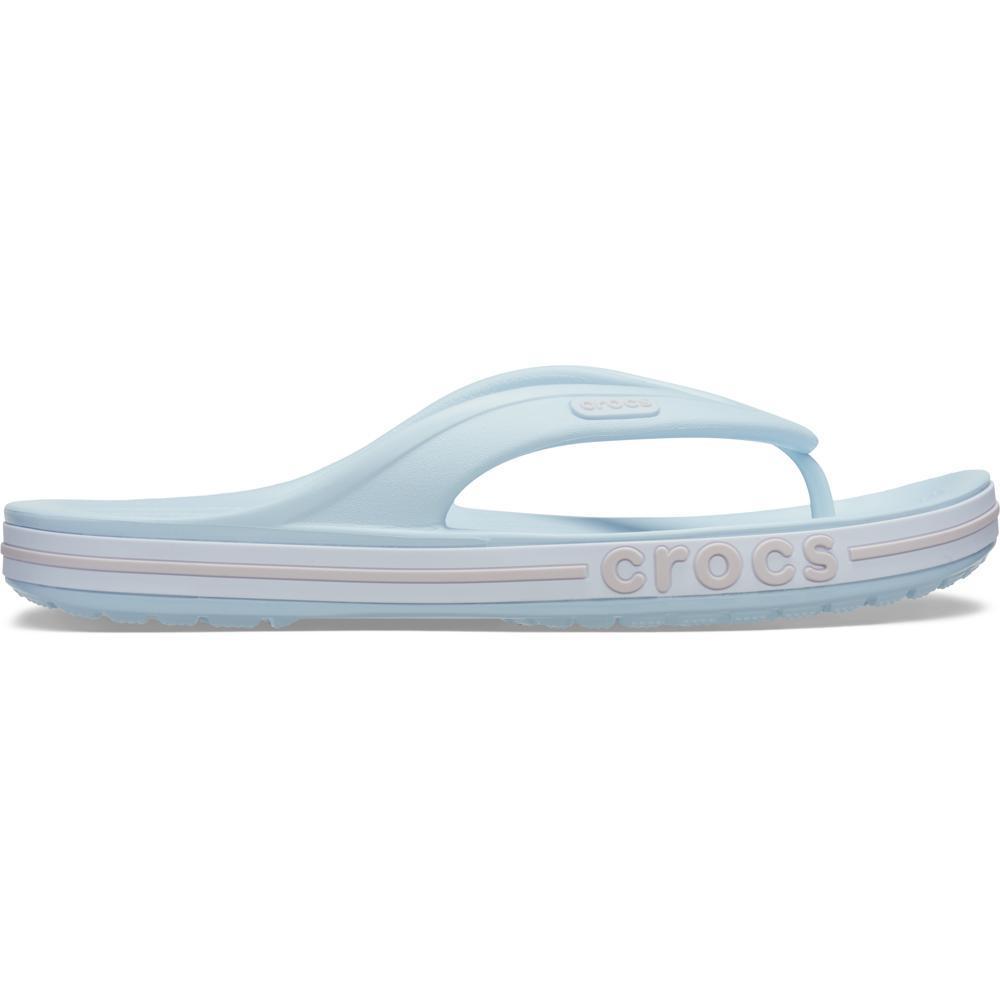 Chinelo Crocs Bayaband Flip Mineral Blue/Multi
