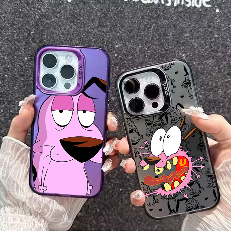 COURAGE O Cachorro Covarde Capa Dura Para Samsung A57 5G A56 A55 A17 A07 A37 A27 A16 A06 A52 A15 A54 A73 A32 A53 A35 A14