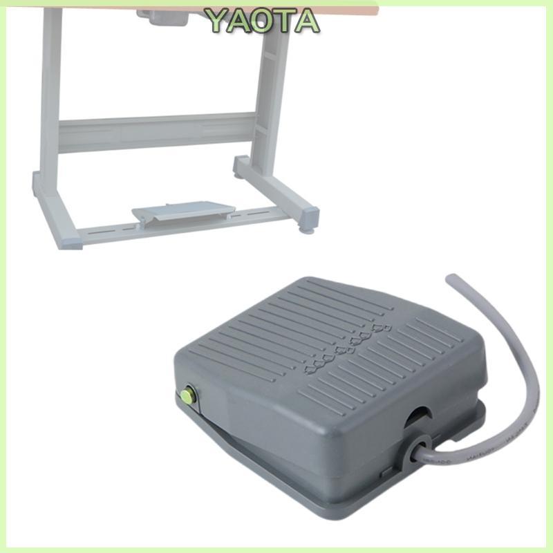 Yao 2 Peças Interruptores Pedal Proteções Contra Sobrecarga TFS-201 Pé Redefinir Para Eletrodomésticos