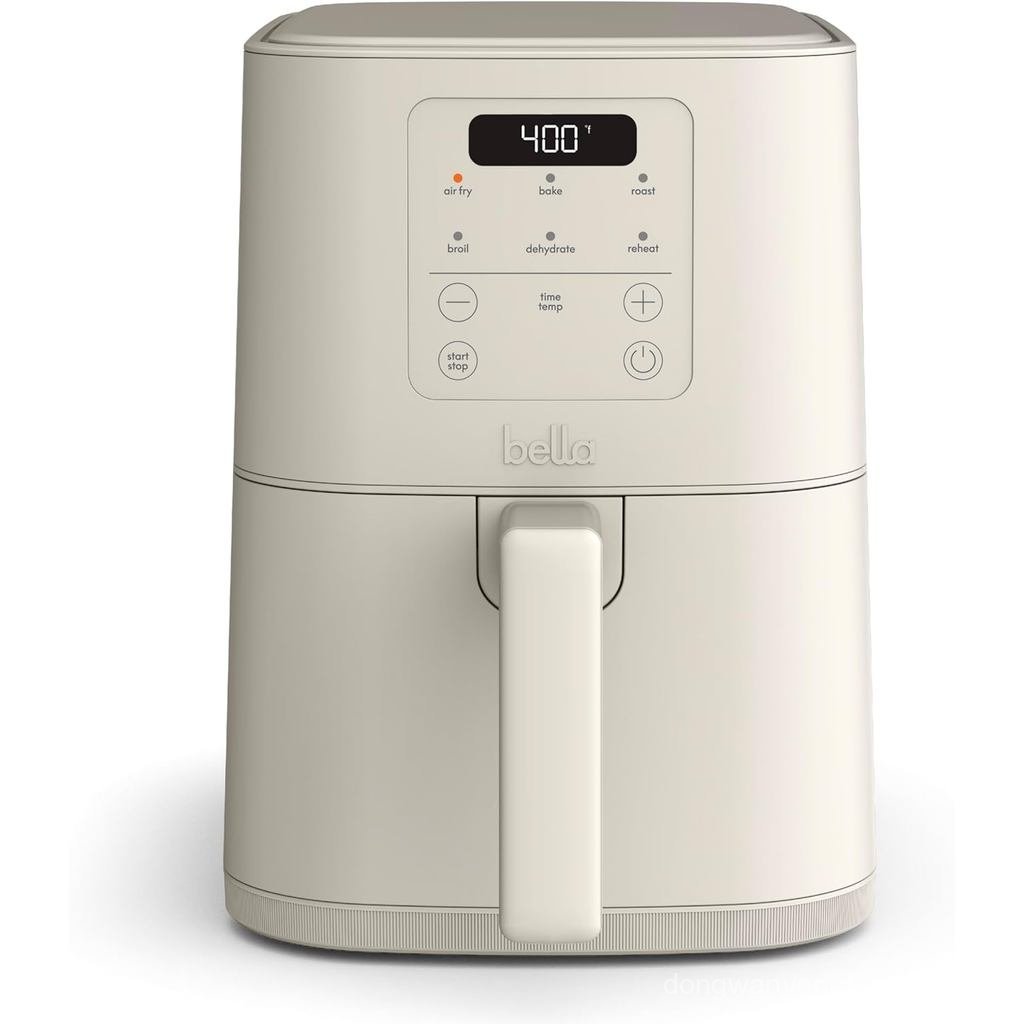 Fritadeira a Ar Slim Bella de 4Qt, cabe em qualquer lugar ™   Utensílios de Cozinha, EverGood ™   Revestimento Cerâmico 