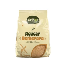 AÇUCAR DEMERARA DOURADO 500G GRINGS
