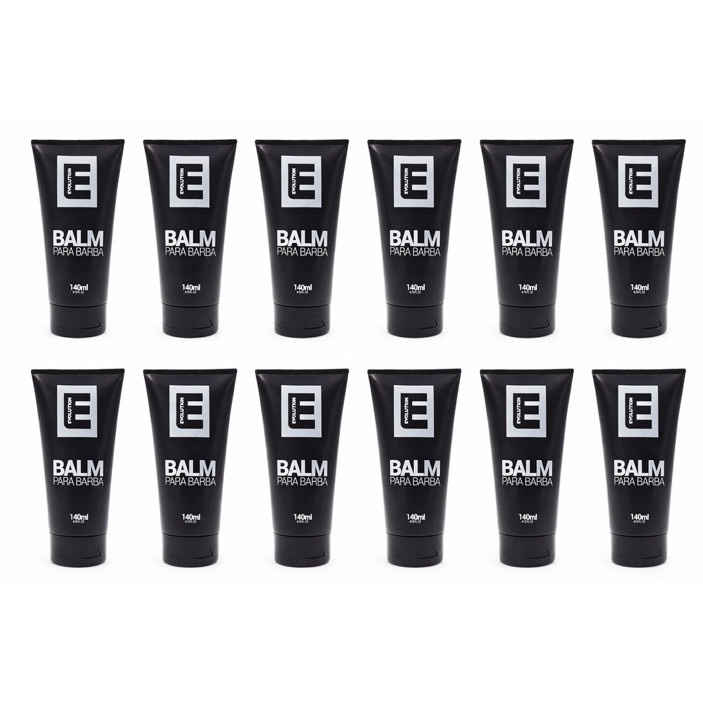 12 Uni Balm Para Barba 140ml Em Atacado Evolution Barber