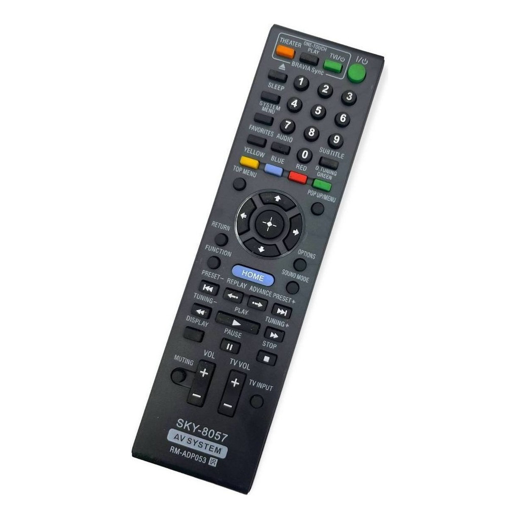 Controle Home Theater Blu-ray Sony Bdv-e280 RM-ADP072 RM-ADP073 RM-ADP074 RM-ADP077 RM-ADP089 BDV-E370 BDV-E380