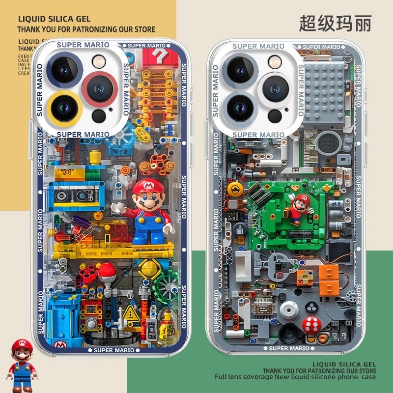 Super Mario Bros Jogo Caso De Telefone Para Samsung Galaxy A51 A31 A71 A50 A30 A20 A50S A30S A10 A10S A20S A11 A02 A03 C