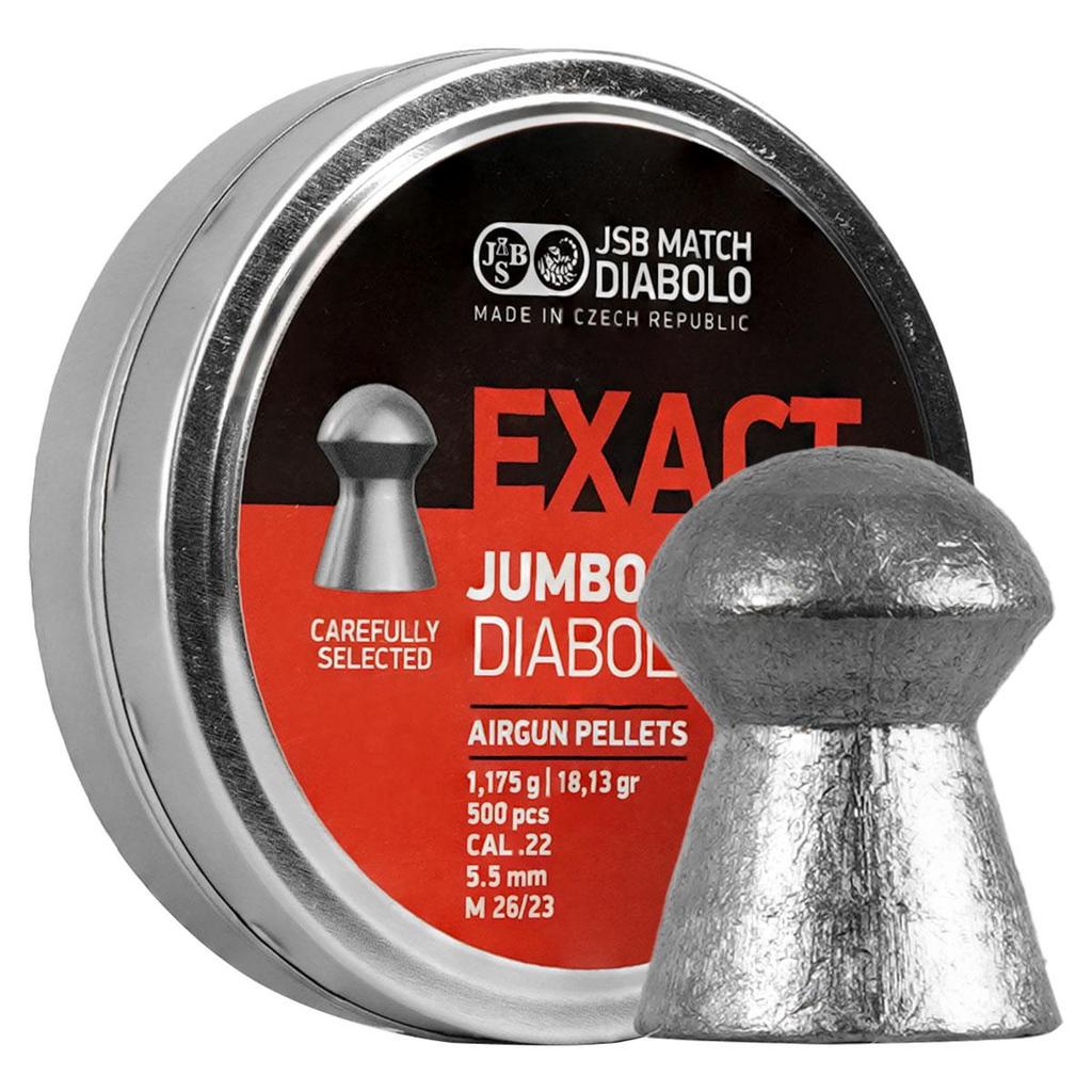 Chumbinho JSB Exact Jumbo Heavy 5.5mm 500un