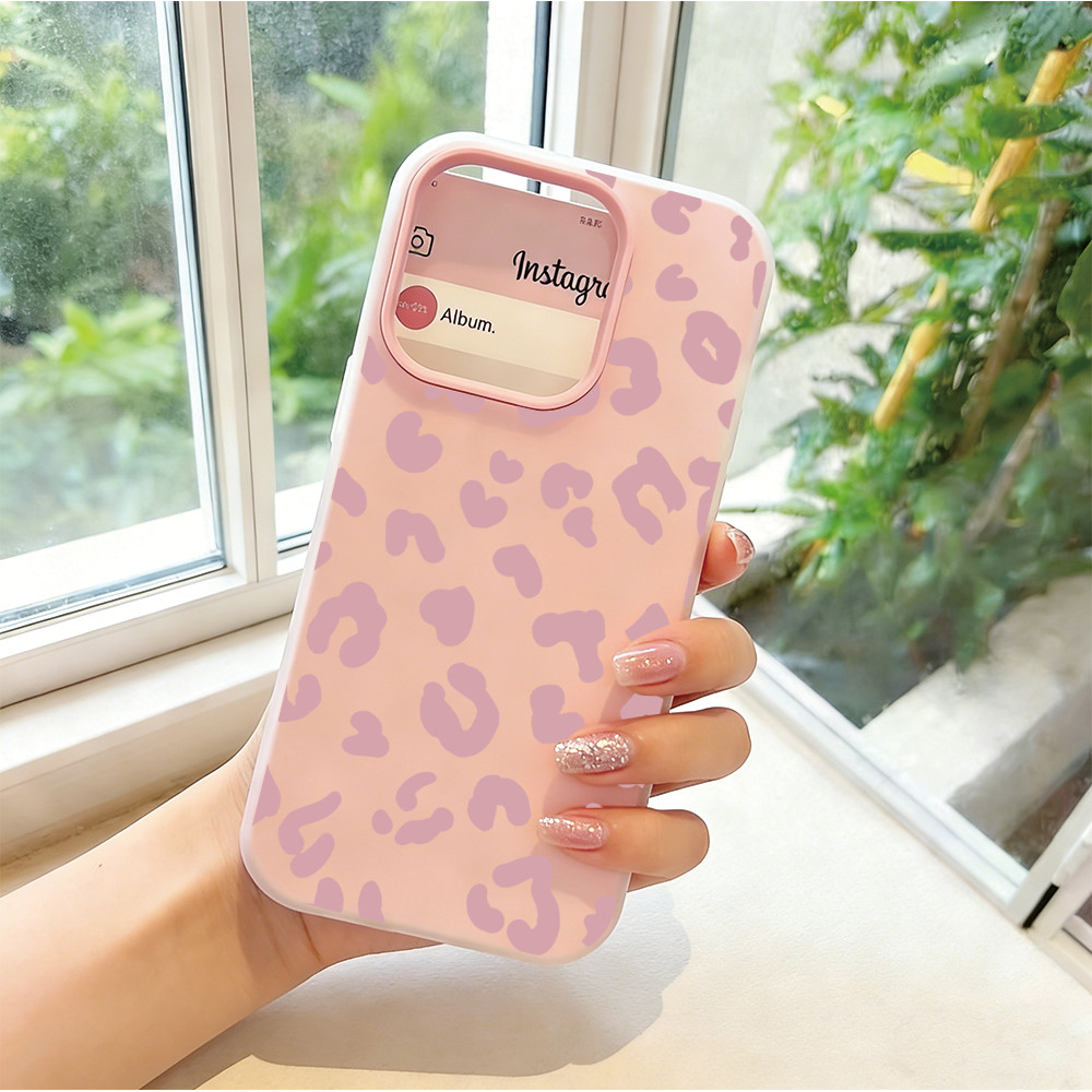 Para Samsung A17 A07 A06 A16 A26 A15 A05 A14 A13 A04E A04S A03 A23 A34 A32 A10 A51 A12 A71 Capa Celular Oncinha Rosa