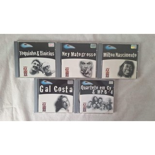 CD Coleção 20 Músicas do Século XX - Quarteto em CY & MPB -4 e Outros - 5 CD´s Vários Artistas