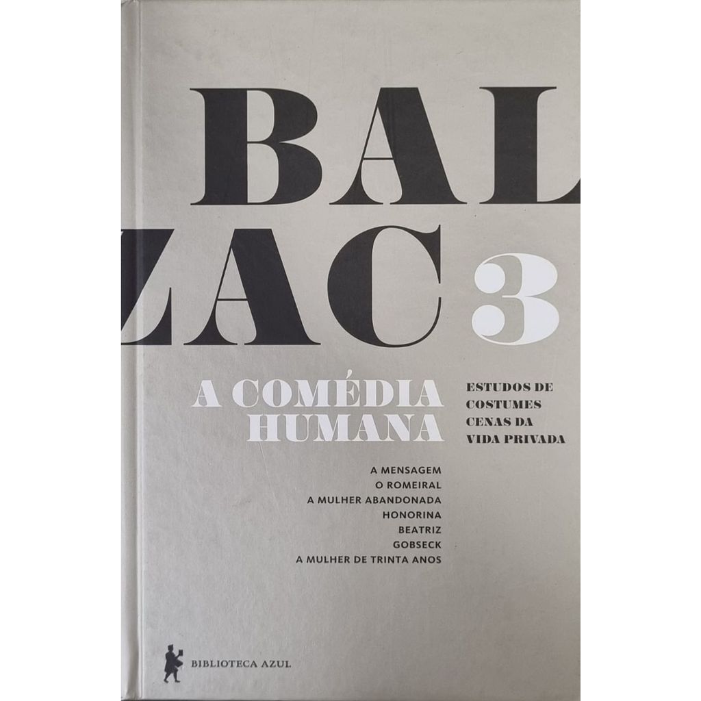 Livro A Comédia Humana 3 (Outlet)