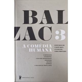 Livro A Comédia Humana 3 (Outlet)
