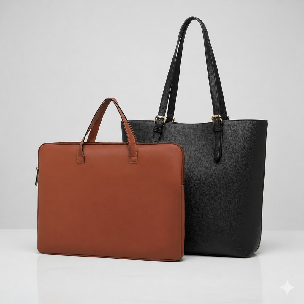 Kit Bolsa Sacola + Pasta Notebook 14 a 16 Polegada MS/MARQUES SILVEIRA ENVIO IMEDIATO PRONTA ENTREGA