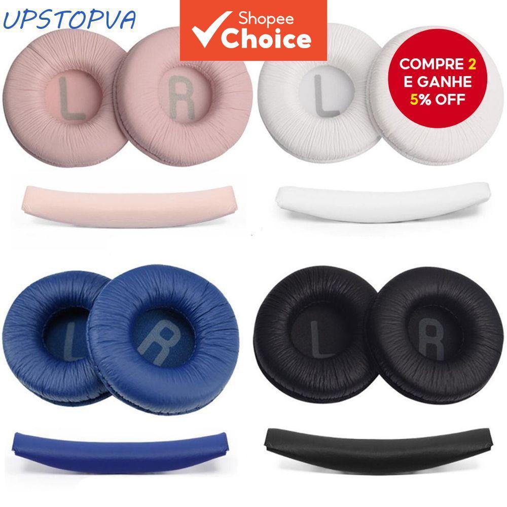 Almofadas De Espuma 1 Par Compatível Com JBL Tune 520 BT T500 T510BT T450 Para Fones De Ouvido Elite X