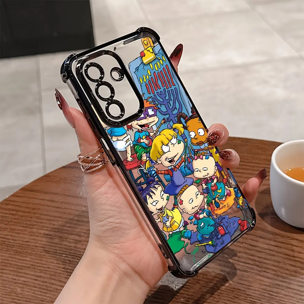 Capa de celular criativa com padrão de desenho animado "Soldadinho Travesso" par