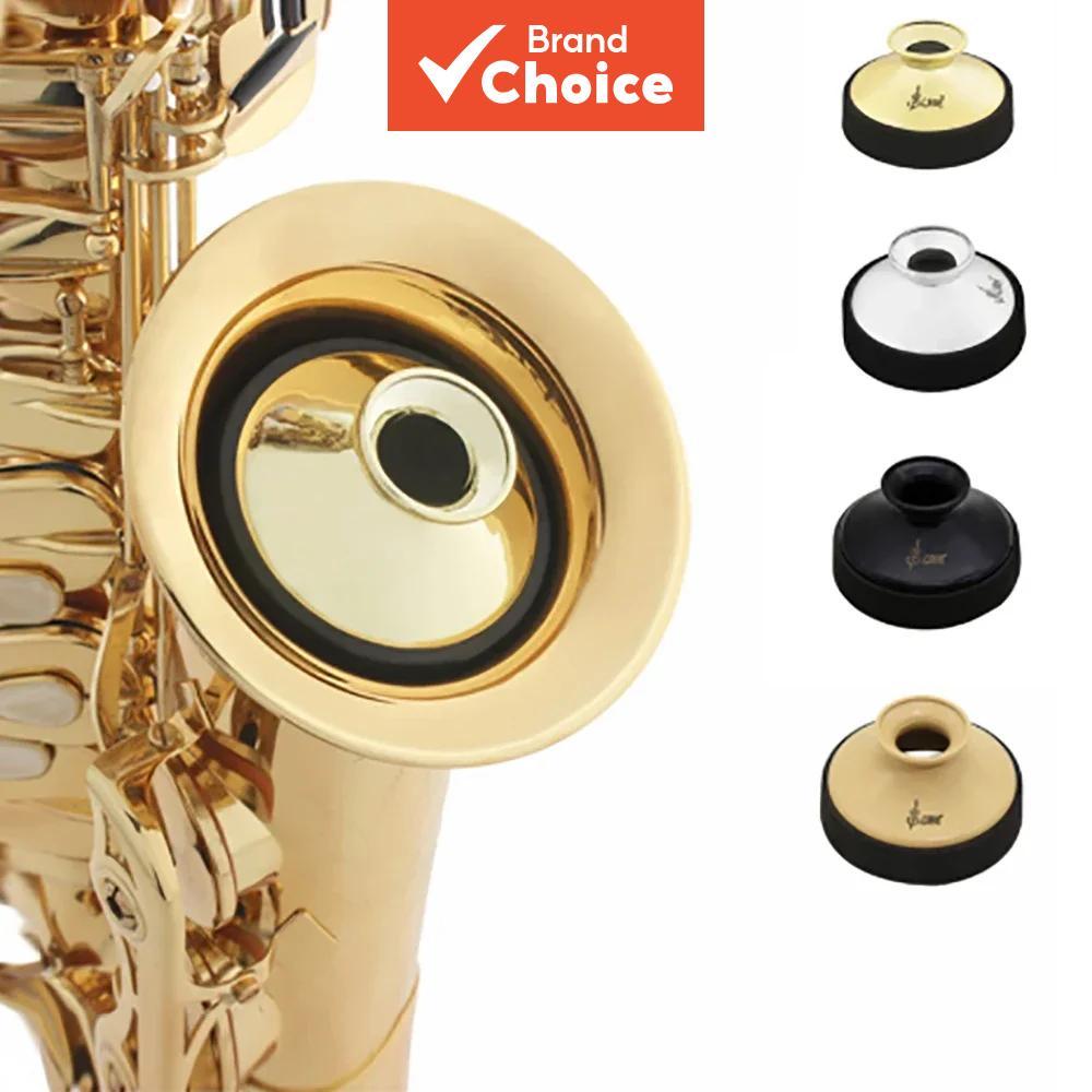 Silenciador de Saxofone Alto ABS Leve e Redondo de Alta Qualidade Amortecedor para Acessórios de Instrumento Musical de