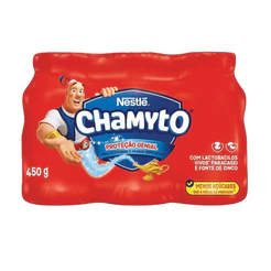 Chamyto Pack Leite Fermentado Desnatado Frasco 6 Unidades 450g