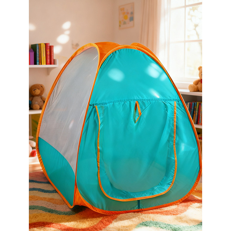 Tenda infantil brinquedo Playhouse interior ao ar livre cerca tenda pequena casa dobrável rápido brinquedo do bebê pisci