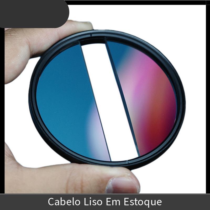 Filtro De Efeito Desfoque De Primeiro Plano De 77mm , Acessórios DSLR De Meia Lua Dupla , Campo Central Dioptria-Alta Qu