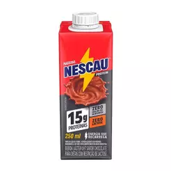 24 unidades Bebida Láctea UHT Nescau Protein 250ml