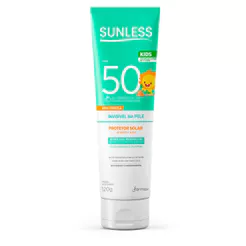 Protetor Solar Sunless Kids Toque Seco FPS 50 120g