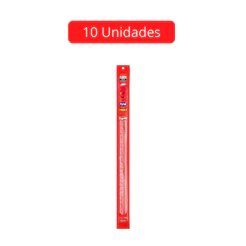 Kit de 10 Balas Tubes Morango Citrico Super Gigante 27g Fini
