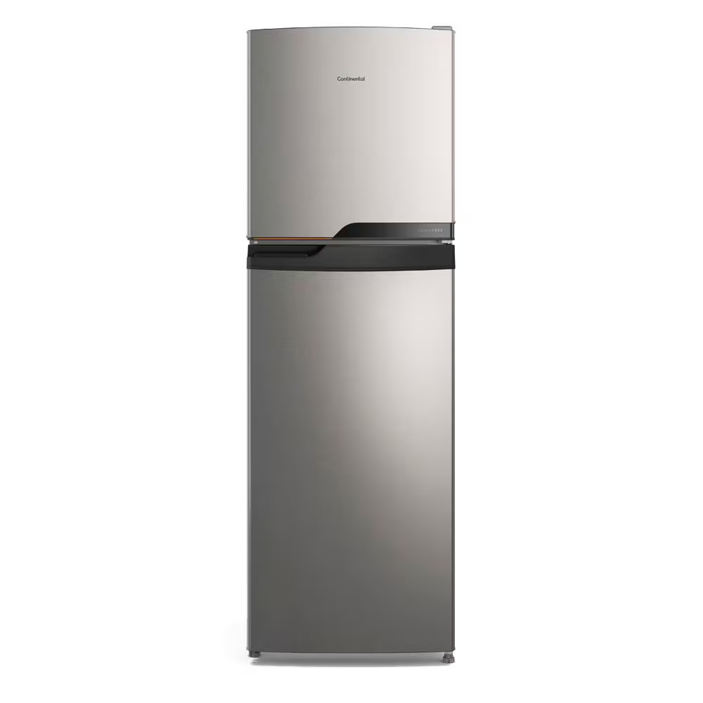 Geladeira TC45S Frost Free Duplex 400L Inox Look Econômica Controle Eletrônico Continental