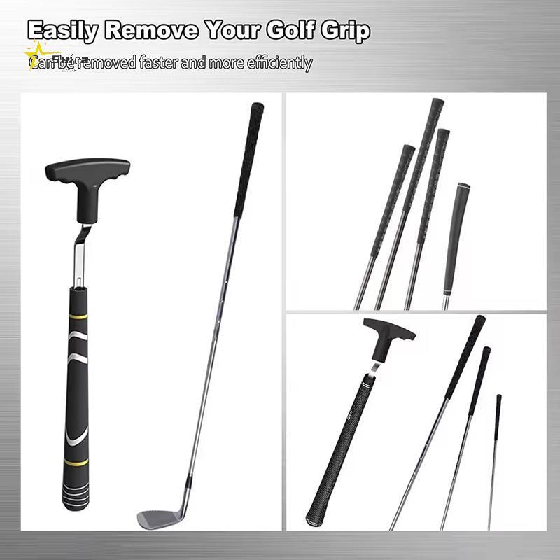 Awhrtwb V-Groove Golf Grip Remover Ferramenta Reutilizável Para Remoção Rápida E Limpa De Aderência Adequada Golfistas M