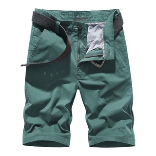 Shorts de meia-idade de verão masculino algodão puro pai solto tamanho grande meia-idade idosos Casual cinco pontos