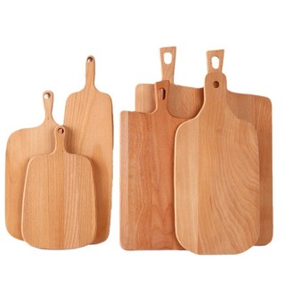 Tábua de corte de faia Tábua de frutas Tábua de corte infantil Tábua de corte de madeira sem pintura Tábua de corte de m