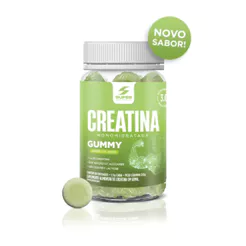 Creatina Super Nutrition Monohidratada Gummy Sabor Uva Verde com 60 Gomas