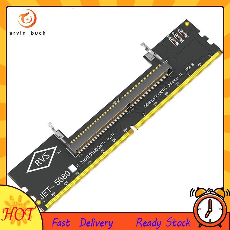 Memória DDR5 Atualizada Para Laptop , Adaptador De Mesa SO DDR5 UDIMM , Testador De Cartão DDR Conversor