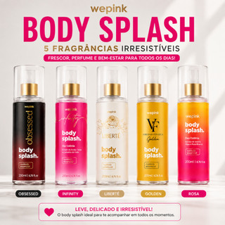 Body Splash Virgínia W3p1nk 200ml Original Feminino Obsessed Infinity Liberté VF Golden |…