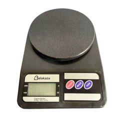 Balança Digital 10kg Preta Alta Precisão
