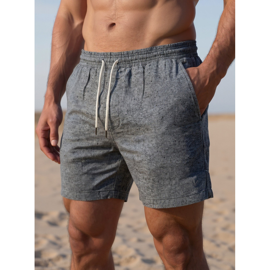 Kit 3 Bermudas Masculinas Linho Elastano Praiana Confortável Verão — VIRIANDUBA MIX