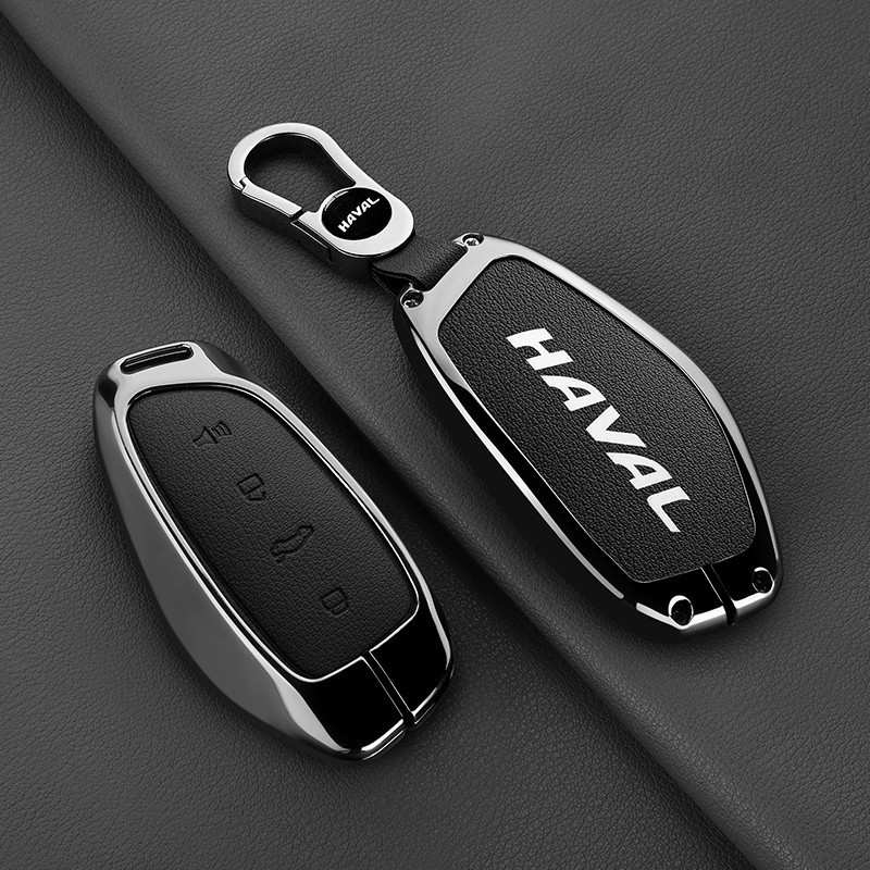 Liga De Zinco E Couro Caso Chave Do Carro Para Great Wall Haval Hover H3 H5 H6 H7 H9 H8 H2 M4 Acessórios