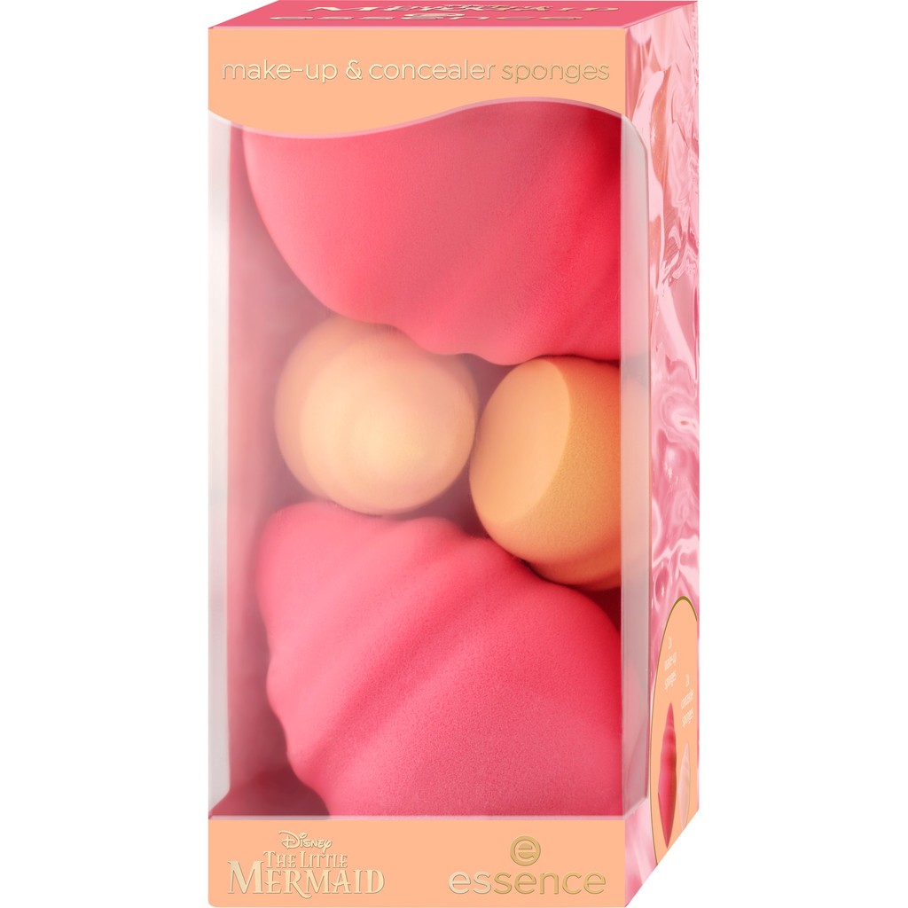 Esponjas de maquiagem essence Disney A Pequena Sereia