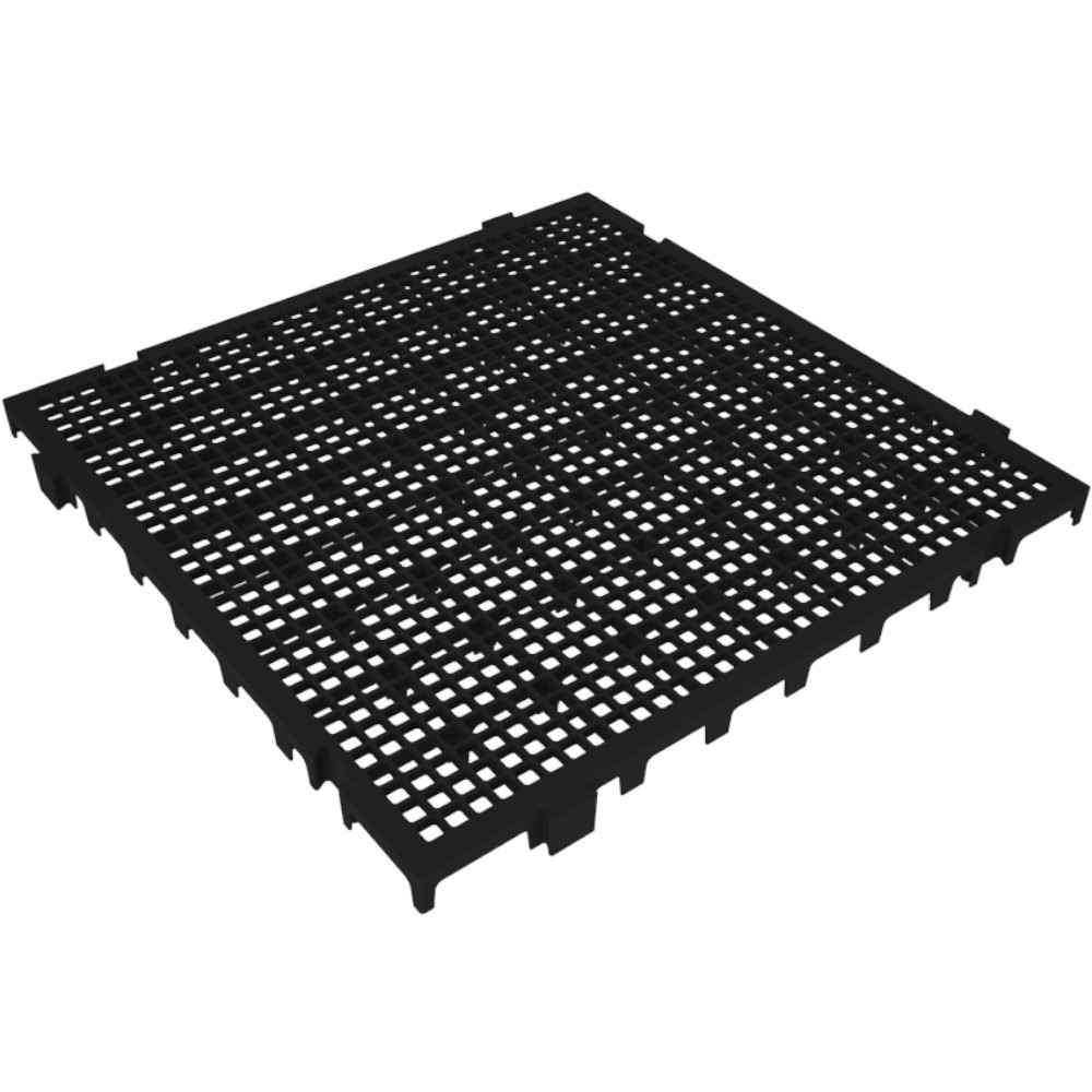 Piso plástico antiderrapante 500 x 500 x 26 mm 42526 - Presto