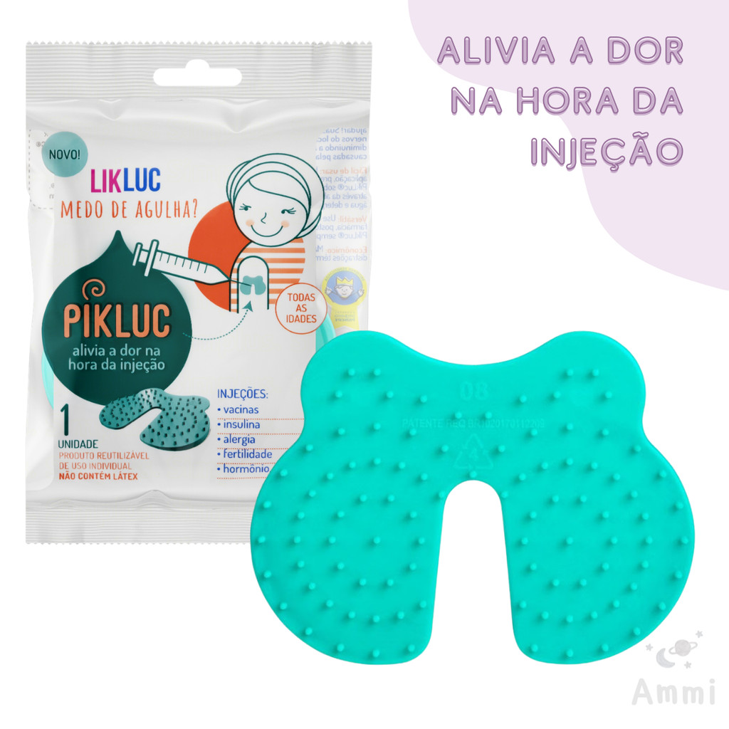 PikLuc Aparelho para Alívio da Dor da Injeção e Vacina Infantil Crianças LikLuc