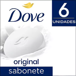 Sabonete Em Barra Dove Original 6 Unidades de 90g