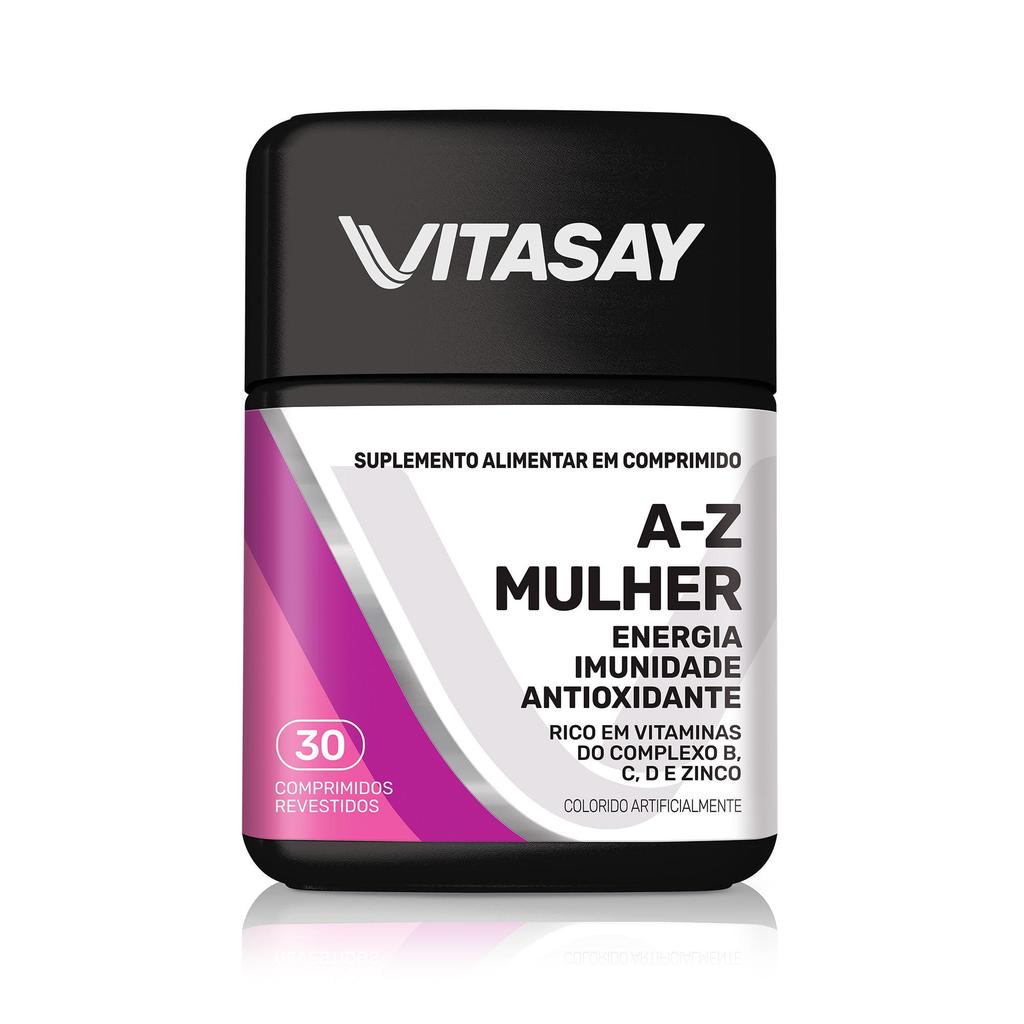 Multivitamínico A-Z Mulher Vitasay 30 Comprimidos