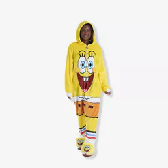 Macacão Kigurumi Bob Esponja