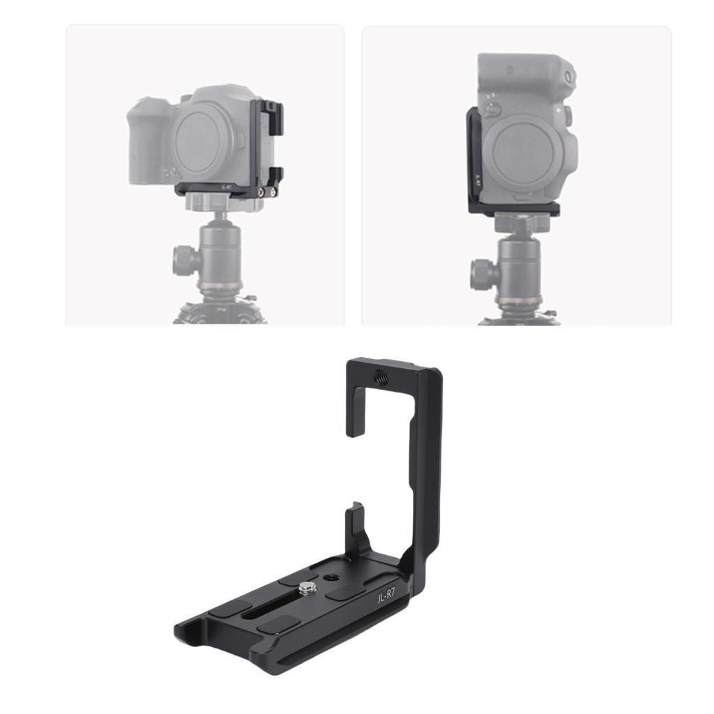 Placa de liberação rápida vertical Suporte L Suporte para câmera Compatível com estabilizadores DJI RS2 RS3 Almofadas