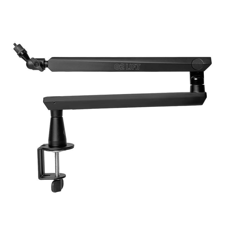 Suporte Para Microfone Zinnia G2 Lift, Baixo Perfil Articulado, Gerenciamento de Cabos, Preto, ZNO-G2LI-BL01 · foto 2
